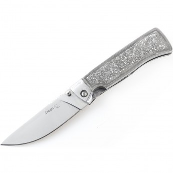 Нож складной КИЗЛЯР СТЕРХ сталь Х12МФ рукоять серебро Кубачи Нож складной КИЗЛЯР СТЕРХ сталь Х12МФ рукоять серебро Кубачи